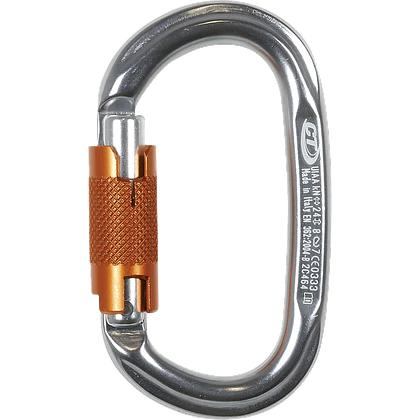 Mosquetón Aluminio Oval 2 Tiempos 24kN PILLAR WG – CLIMBING TECHNOLOGY