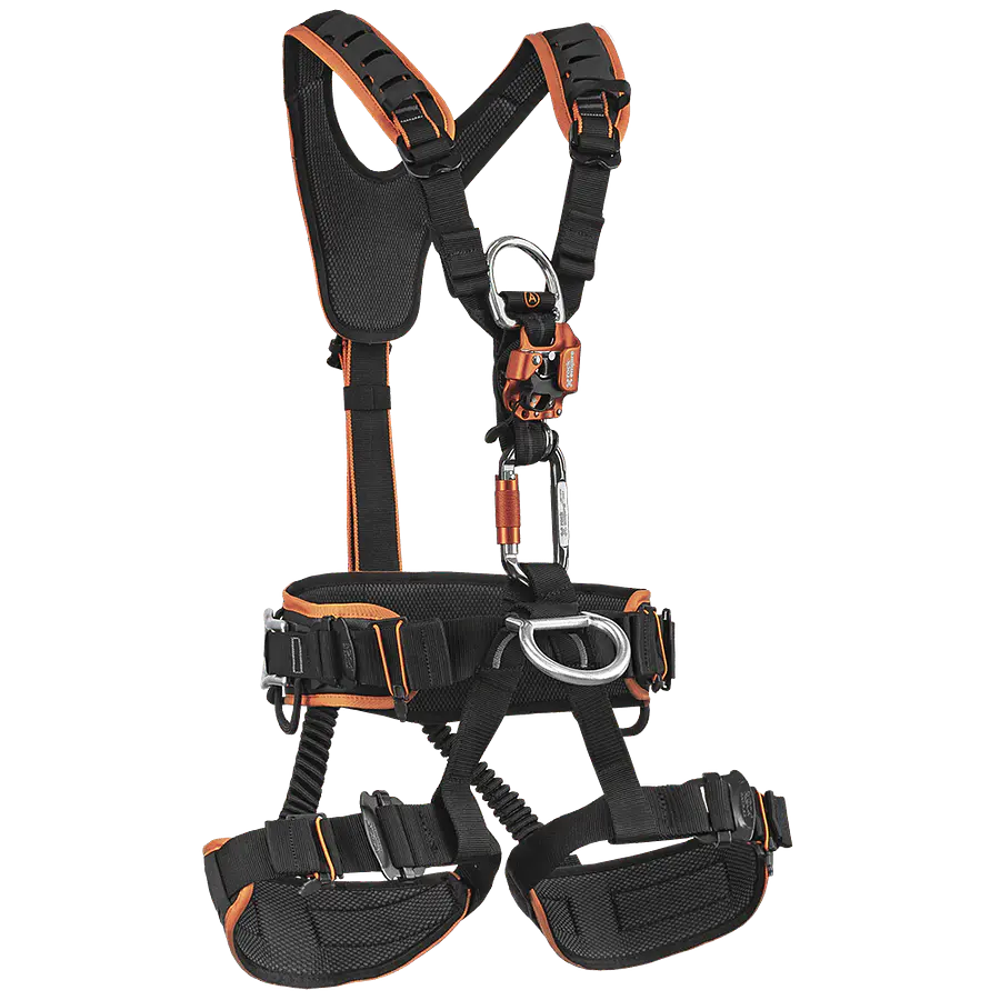 Arnés Integral industrial con bloqueador ventral ATLAS UP STEEL talla XS-M – Rock Empire