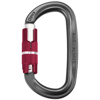 Mosquetón Aluminio Oval 3 Tiempos 26kN OPUS 3T – Rock Empire