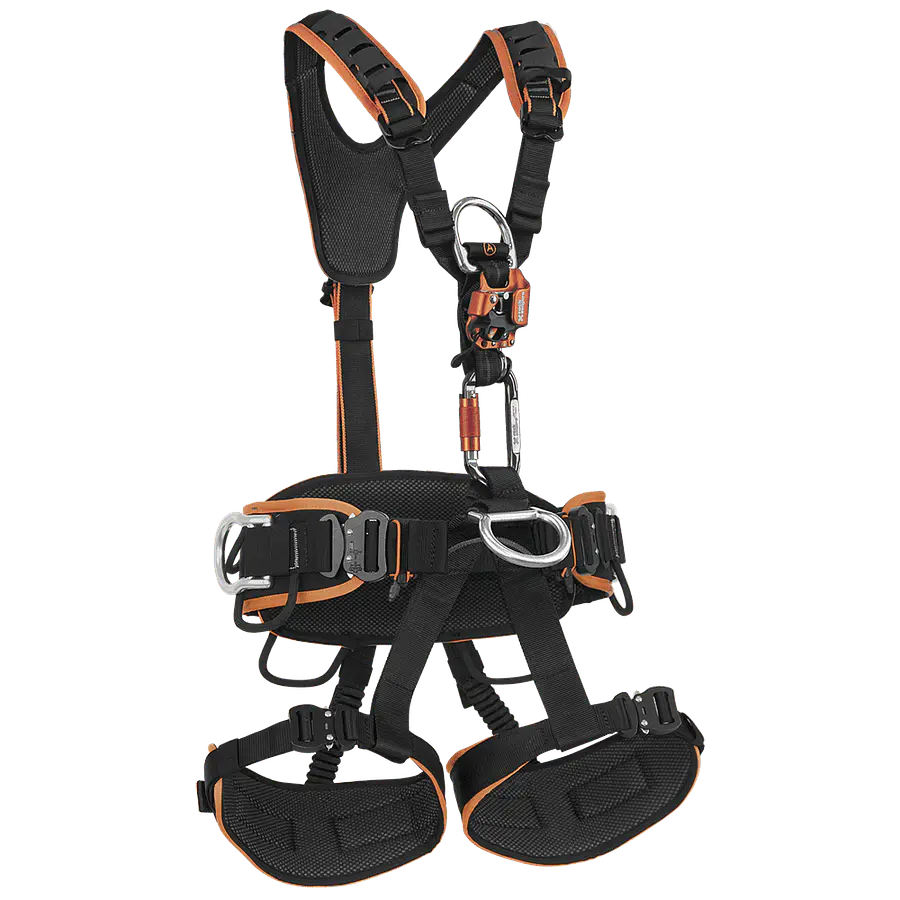 Arnés Integral industrial con bloqueador ventral MASTER UP AL LOCK – Rock Empire