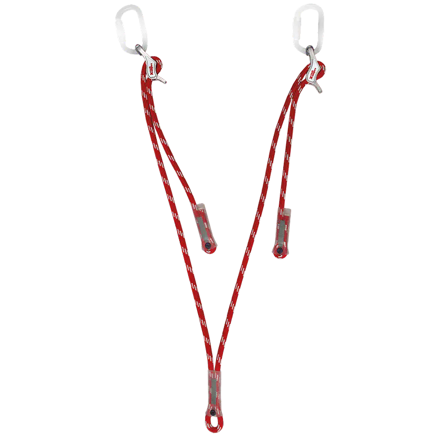 Cabo de Posicionamiento regulable asimetrico doble STAND V 1 + 1 mts – Rock Empire