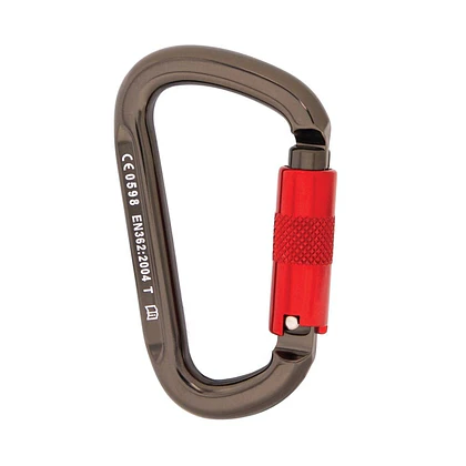 Mosquetón Aluminio Tipo D 3 Tiempos 30kN OFFSET KL216 – ISC