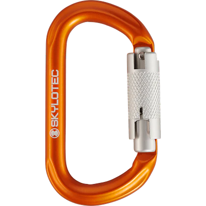 Mosquetón Aluminio Oval 3 Tiempos 22kN Ovaloy Tri – Skylotec