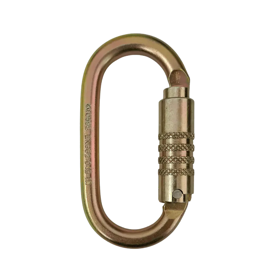 Mosquetón Acero Oval 3 Tiempos 30 kN KL311 – ISC