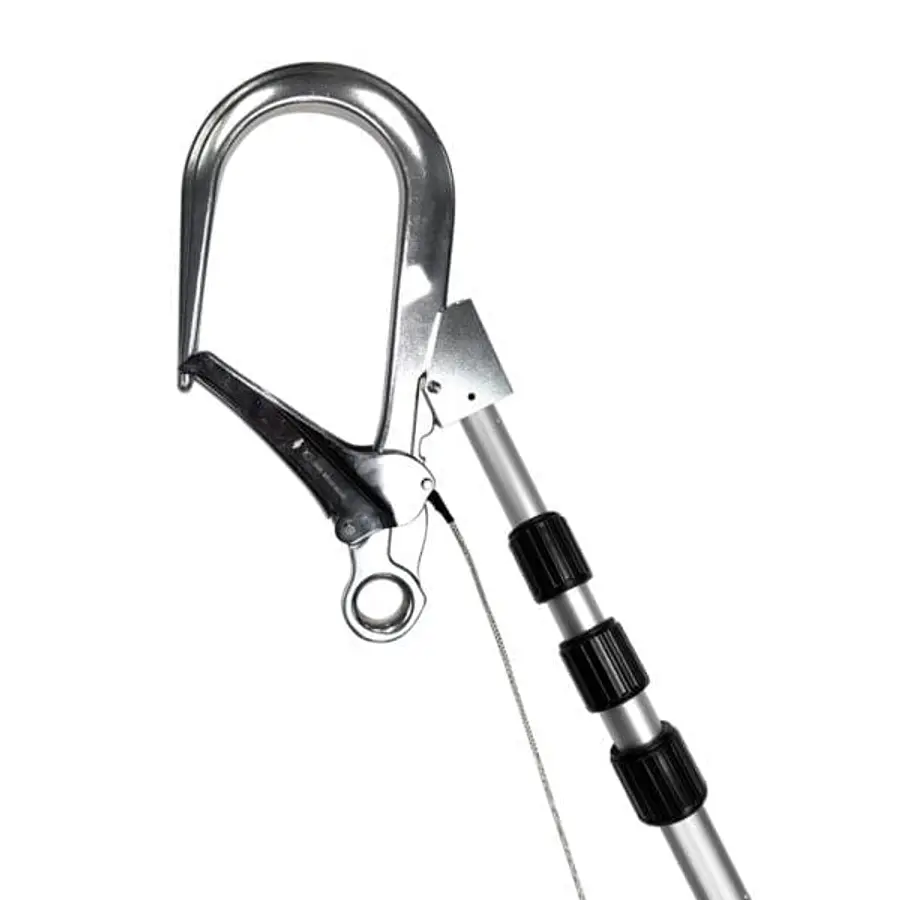 Pertiga telescopica de aluminio de 7 mts con gran conector – CLIMAX