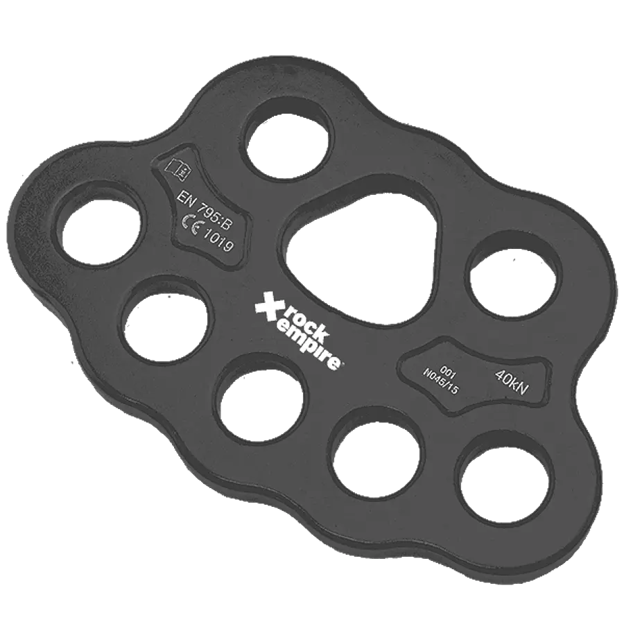 Multiplicador de anclajes 3/5 40kN Aluminio – Rock Empire