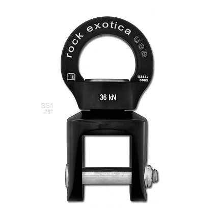 Destorcedor – Eslabón Giratorio ROTATO SHACKLE SWIVEL 0.75″ 36kN – ROCK EXOTICA