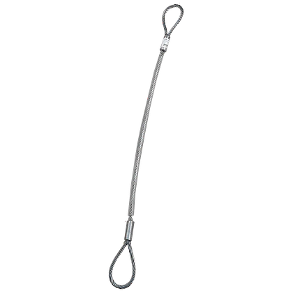 Anclaje Cable de acero LANYARD SARA II 120 cm – Rock Empire