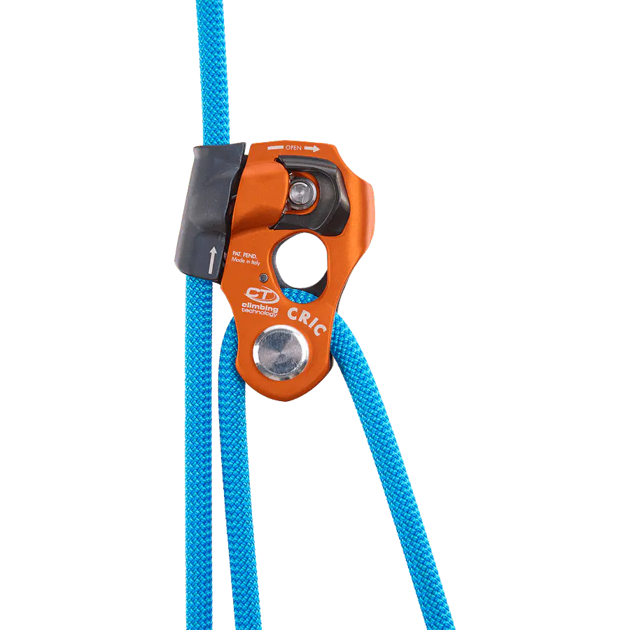 Bloqueador para cuerda con polea CRIC 8 a 12mm – CLIMBING TECHNOLOGY