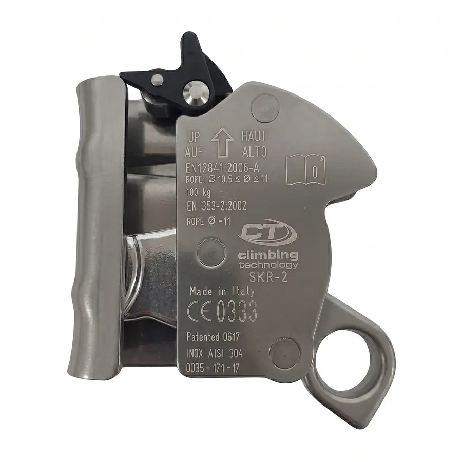 Deslizador Anticaída SKR-2 (para cuerdas 11mm) – Climbing Technology