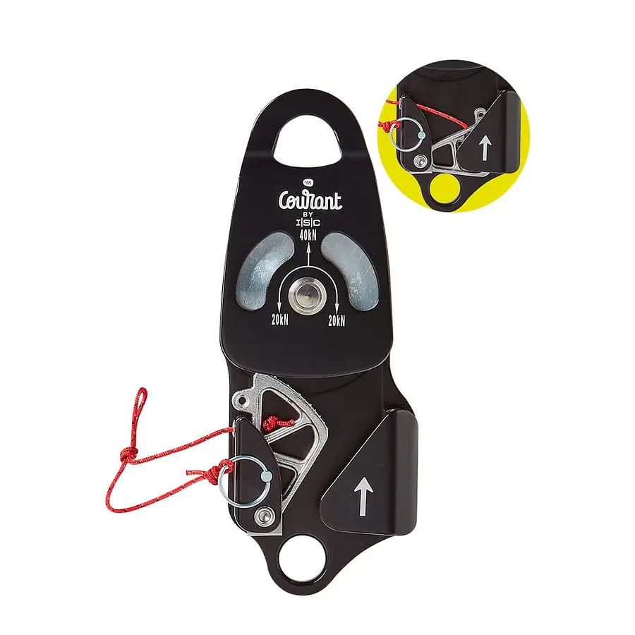 Polea Simple Autobloqueante 40kN 10-13mm – Courant