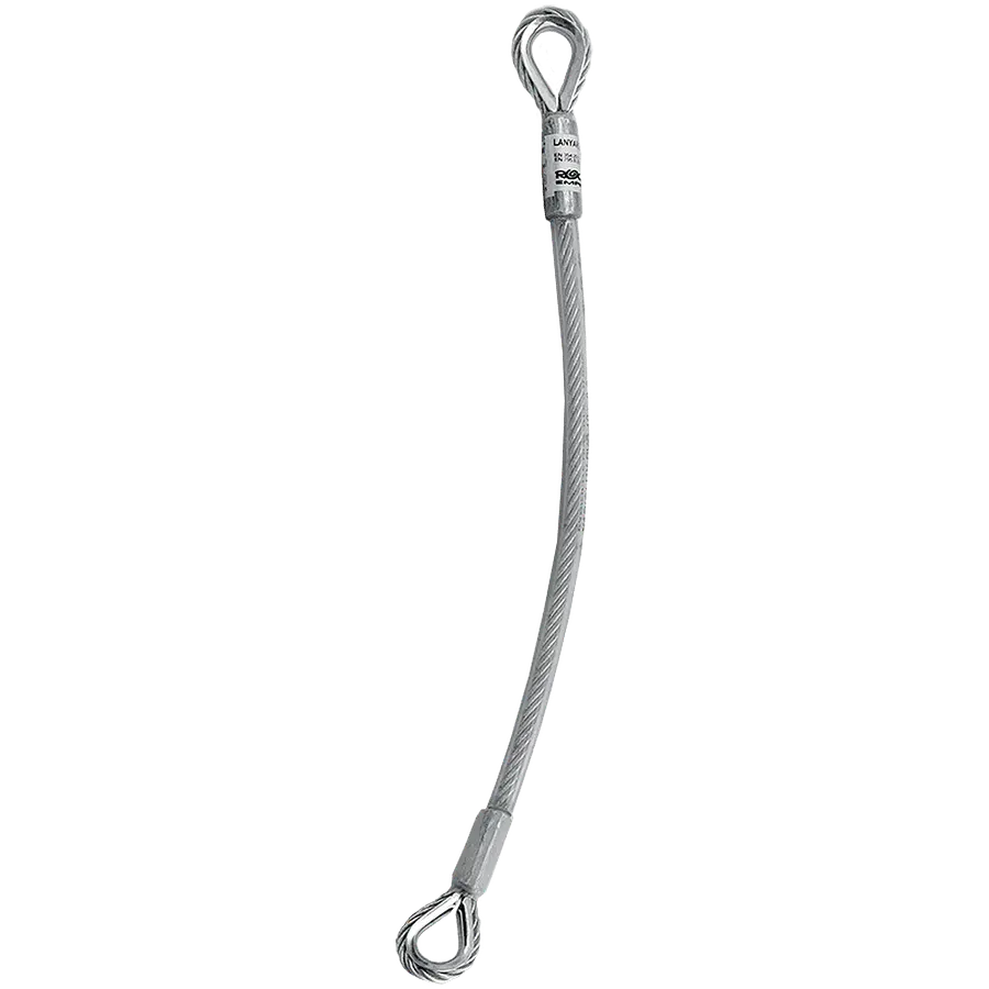 Anclaje Cable de acero Lanyard Sara 100 cm – Rock Empire