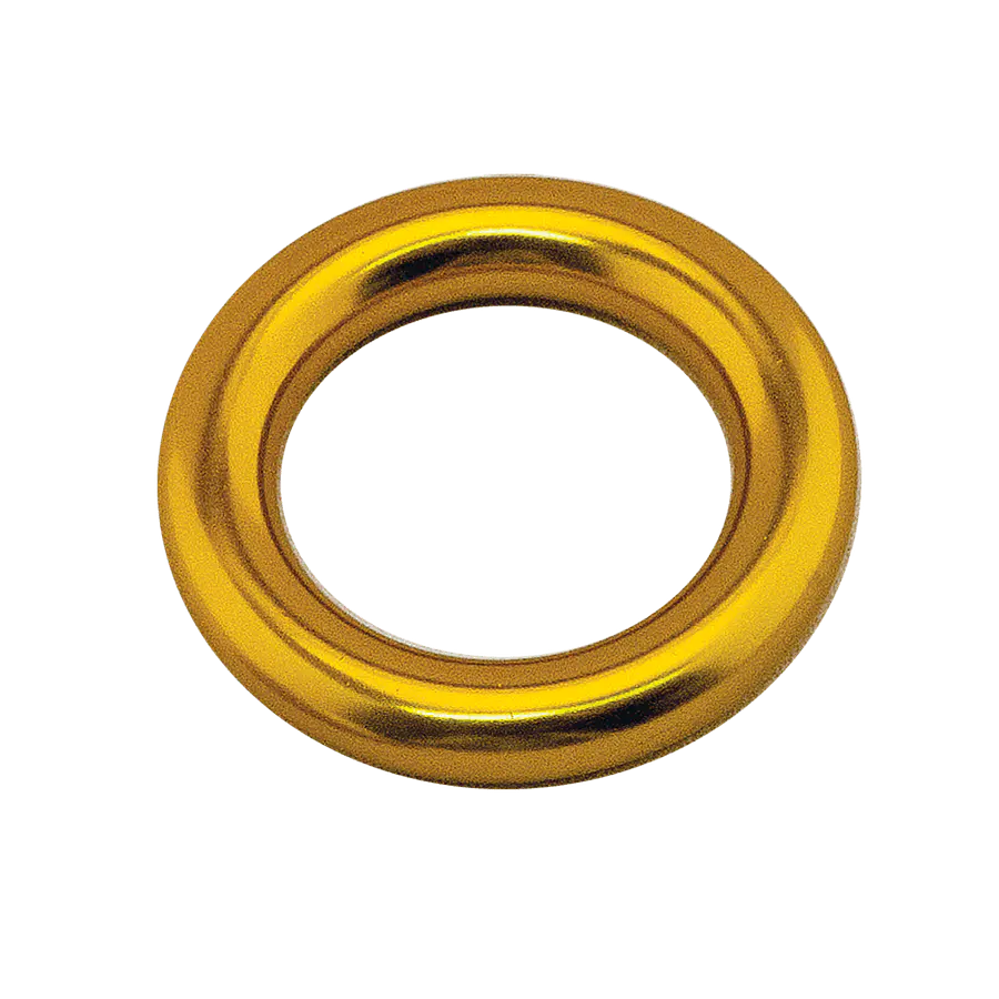 Aro Aluminio O-Ring 45 mm amarillo – Rock Empire