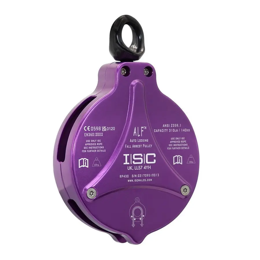 Polea simple bloqueadora asistida ALF doble via purpura – ISC
