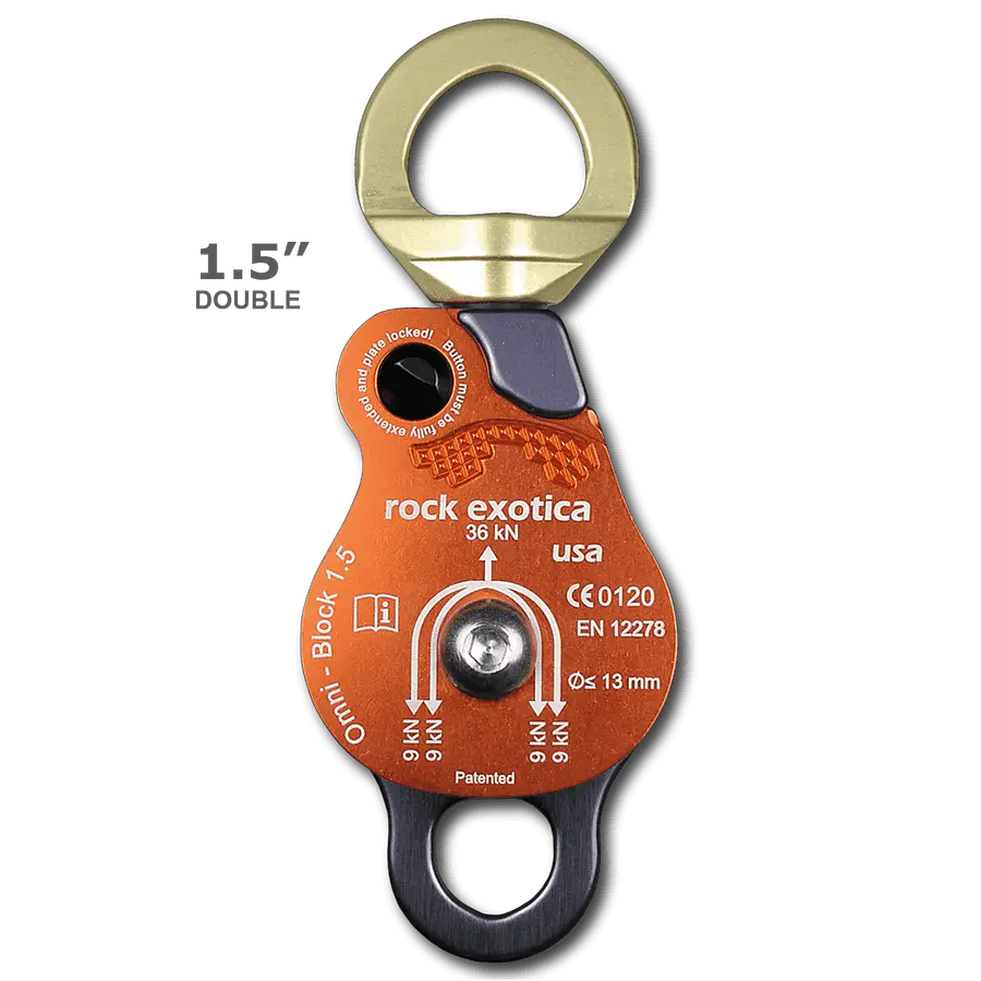 Polea Doble Omni Block 1.5″ (P51D) 36kN – Rock Exotica