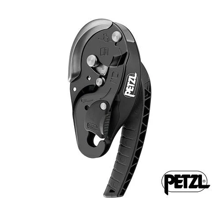 Descendedor Autofrenante ID’S Negro (con antipánico)  – Petzl
