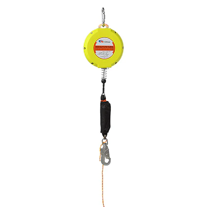 Retráctil Anticaída en cable de acero 10M para uso vertical y horizontal – Climax