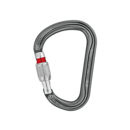 Mosquetón Aluminio Tipo HMS Rosca 27kN William Screw Lock – Petzl