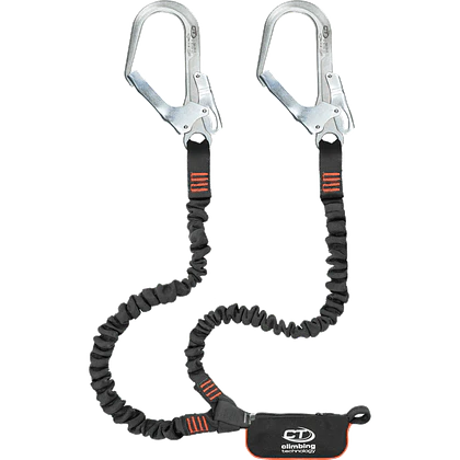Cola de vida Flex ABS 140 Acero YL 180 cm Cinta Elasticada – Climbing Technology