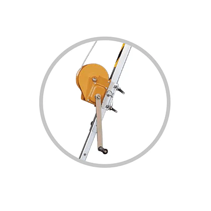 Malacate 20 mts cable de acero – Climax