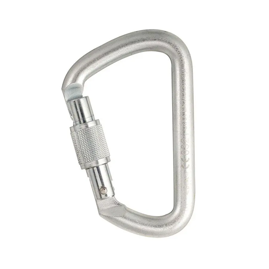 Mosquetón Acero Tipo D Rosca 52kN Air Smith – Beal