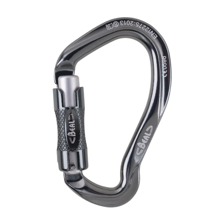 Mosquetón Aluminio Tipo HMS 3 Tiempos 26kN Be Link 3 Matic – Beal