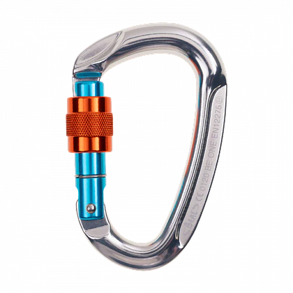 Mosquetón Aluminio Tipo B Rosca 24kN Be One Screw Naranjo – Beal