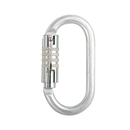 Mosquetón Acero Oval 3 Tiempos 30kN O Smith 3 Matic – Beal