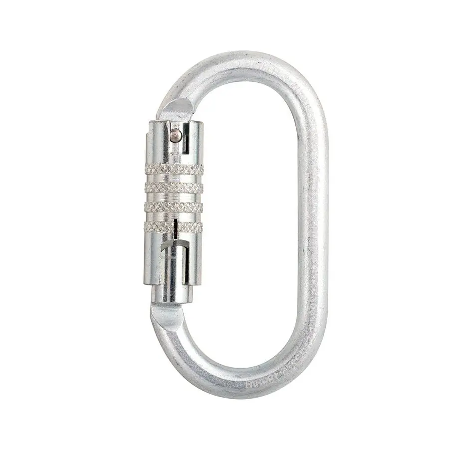 Mosquetón Acero Oval 3 Tiempos 30kN O Smith 3 Matic – Beal