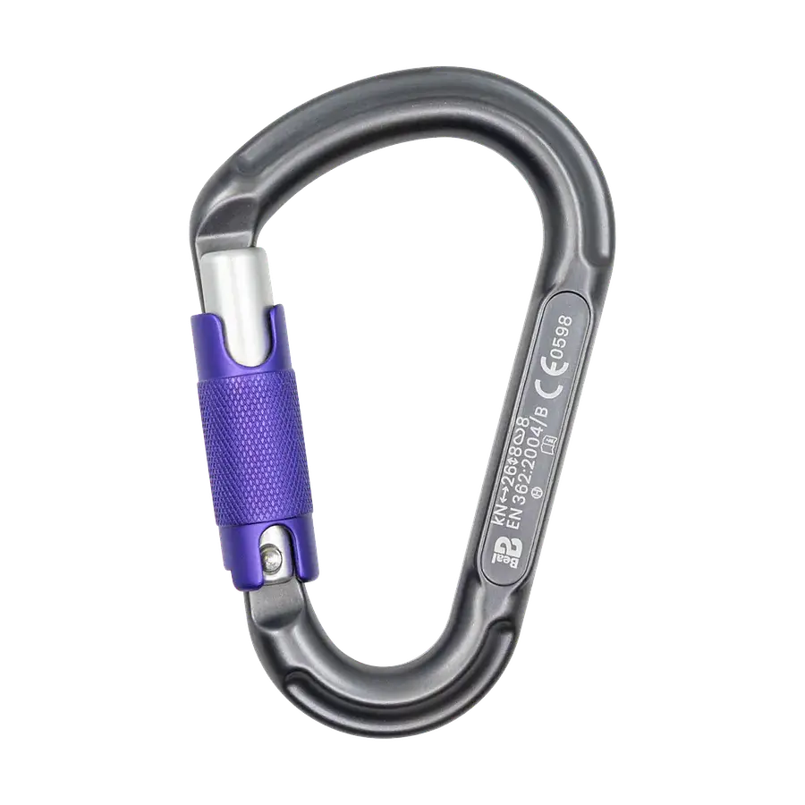 Mosquetón Aluminio HMS 3 Tiempos 26kN Be lock 3-Matic – BEAL