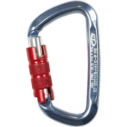 Mosquetón Aluminio Tipo D 3T 30kN D SHAPE TG – Climbing Technology