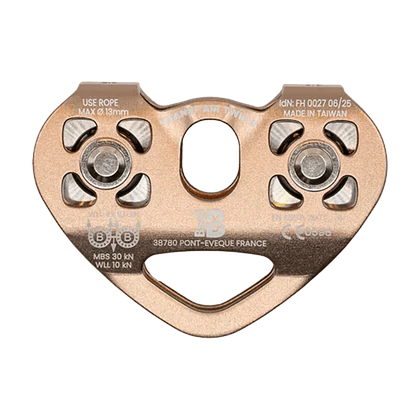 Polea Doble Transf’ Air Twin B 30kN – BEAL