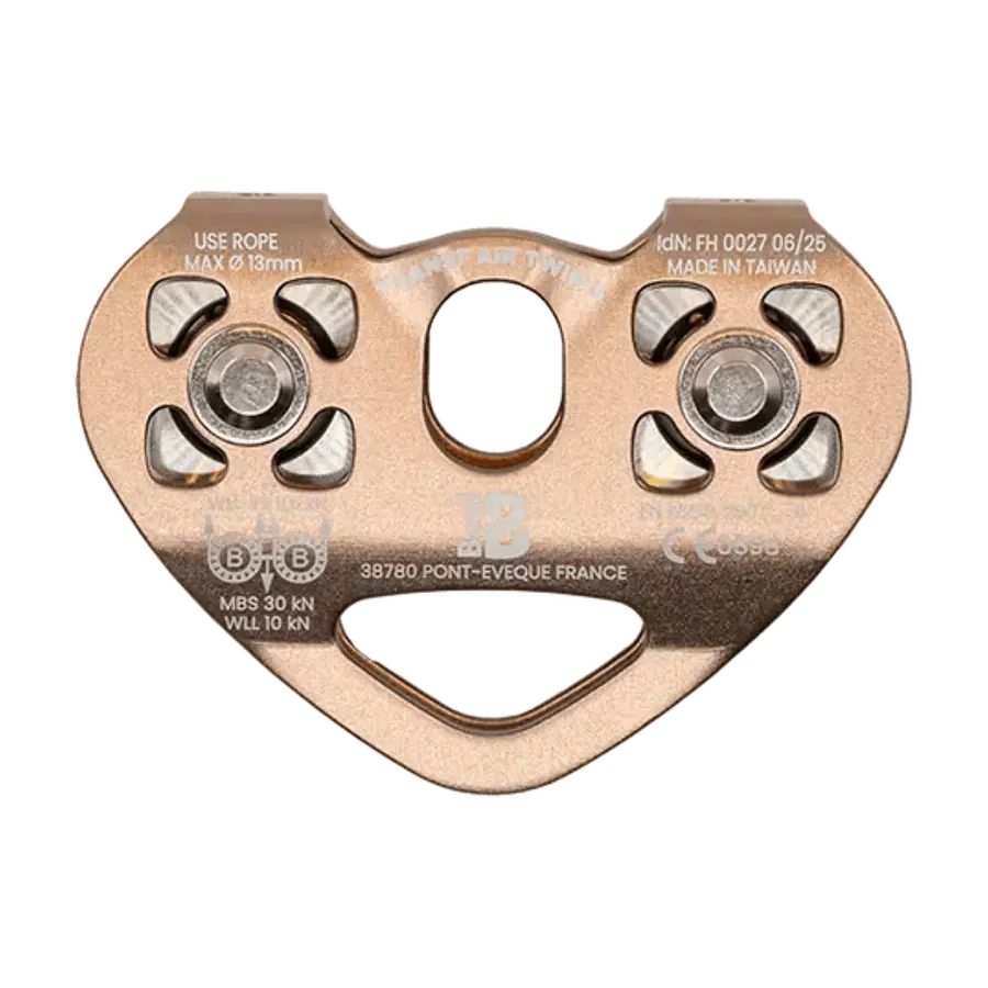Polea Doble Transf’ Air Twin B 30kN – BEAL