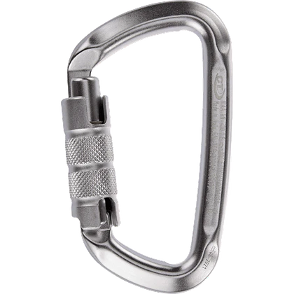 Mosquetón Aluminio Tipo D 3 Tiempos 30kN D-Shape TG – Climbing Technology