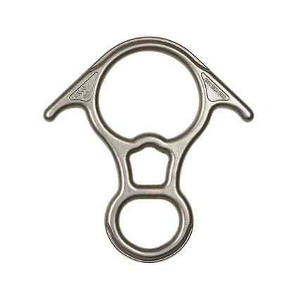 Descendedor – Asegurador tipo 8 Ocho con orejas Otto Rescue S-Steel 40kN- Climbing Technology