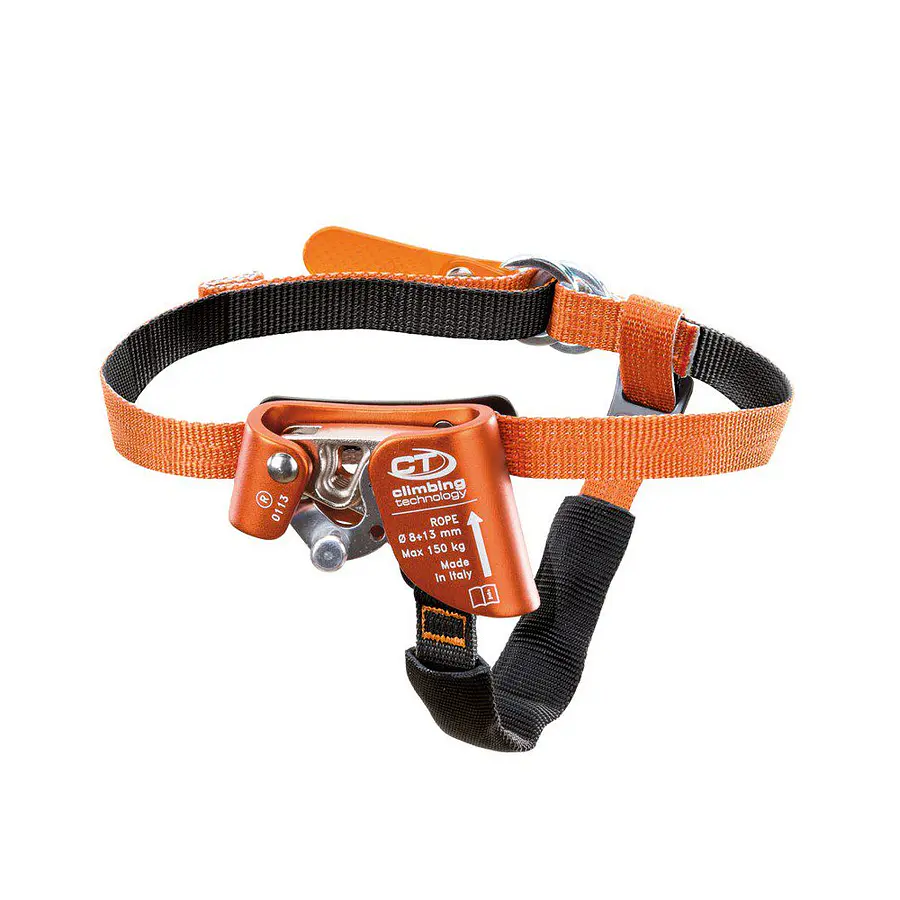 Bloqueador – Ascendedor de pie Quick Step A (Derecho) con seguro – Climbing Technology