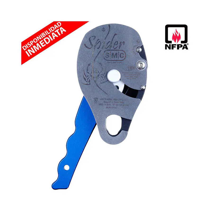 Descendedor Autofrenante Spider (sin antipánico)  – SMC