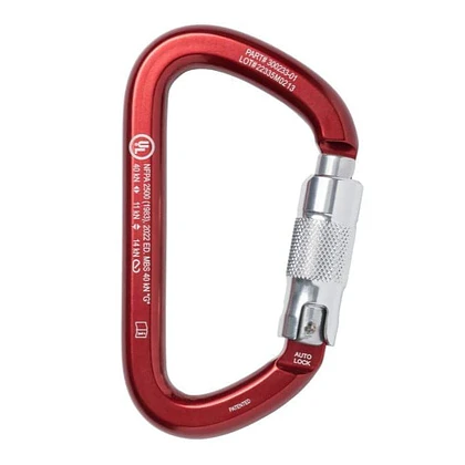 Mosquetón Aluminio Tipo D 3 Tiempos 40kN ProSeries® NFPA – CMC Rescue