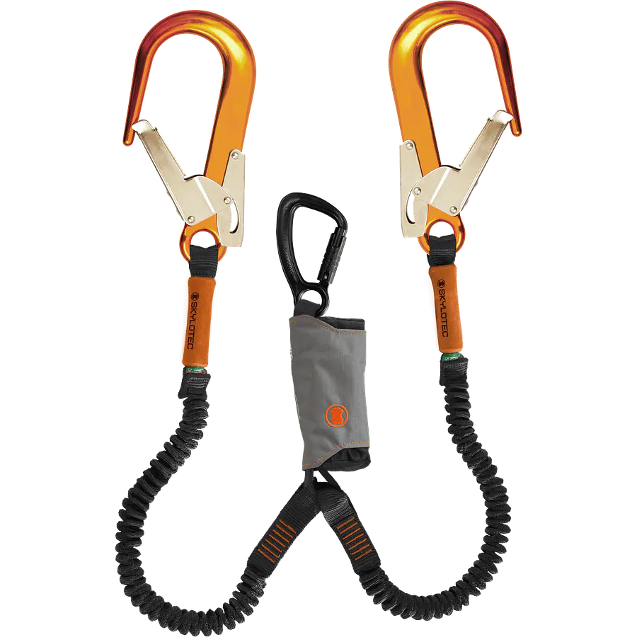 Cola de Vida – (Y) Skysafe Pro Flex – conector 90 ALU 1.8M Cinta Elasticada – Skylotec