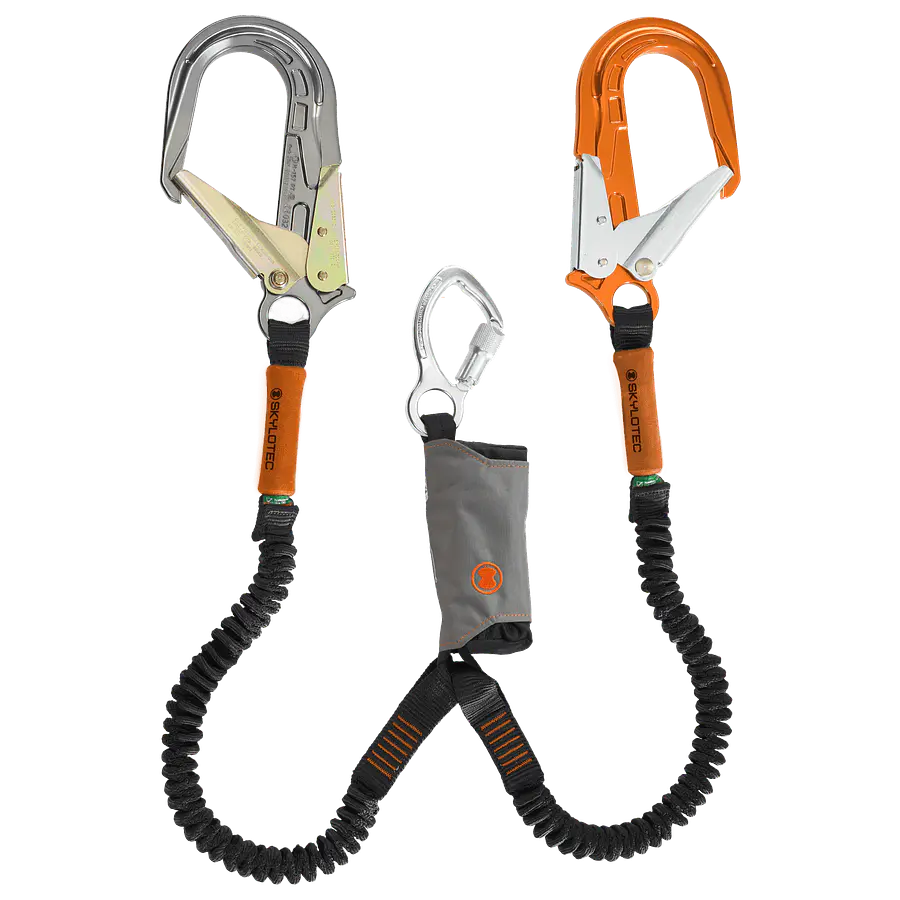 Cola de Vida – (Y) Skysafe Pro Flex – conector 64 ALU ANSI Cinta Elasticada – Skylotec