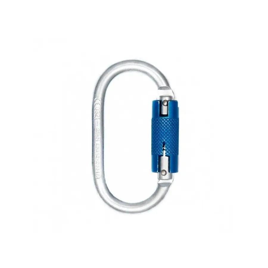 Mosquetón Acero Oval 2 Tiempos 25kN Steel Adur – Fixe