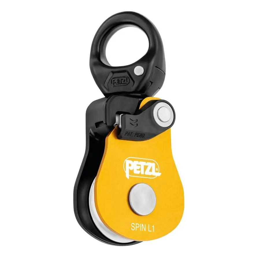 Polea simple con destorcedor SPIN L1 36kN – PETZL