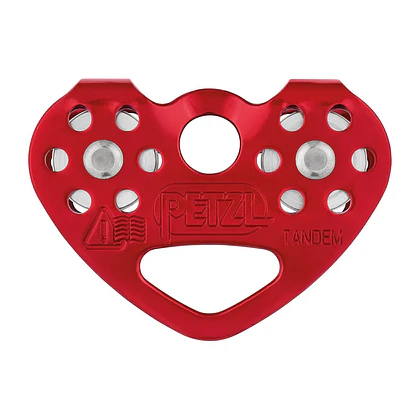 Polea Doble Tandem Solo Cuerda 10kN – Petzl