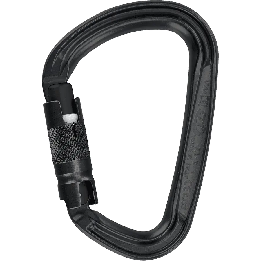 Mosquetón Aluminio Tipo B 3 Tiempos 28kN XL-D TG – Climbing Technology