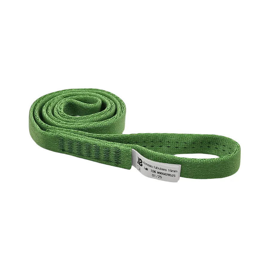 Anilla de Anclaje Tubular Poliamida 60 cms x 16 mm VERDE 22kN – Beal