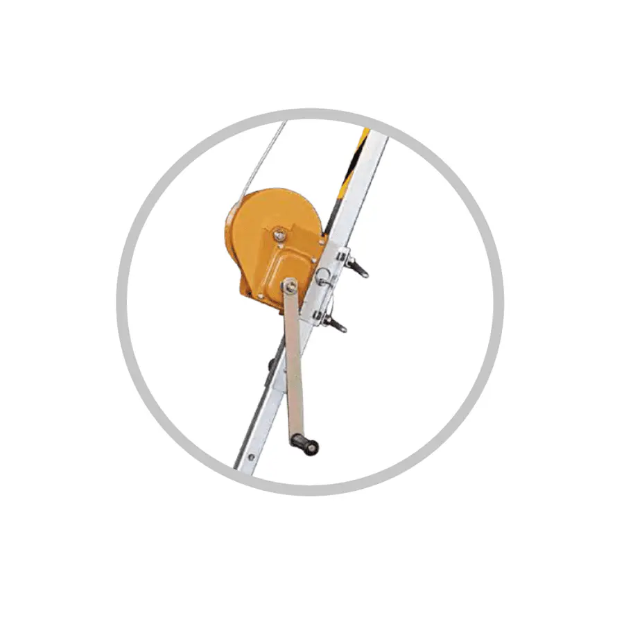Malacate 20 mts cable de acero – Climax