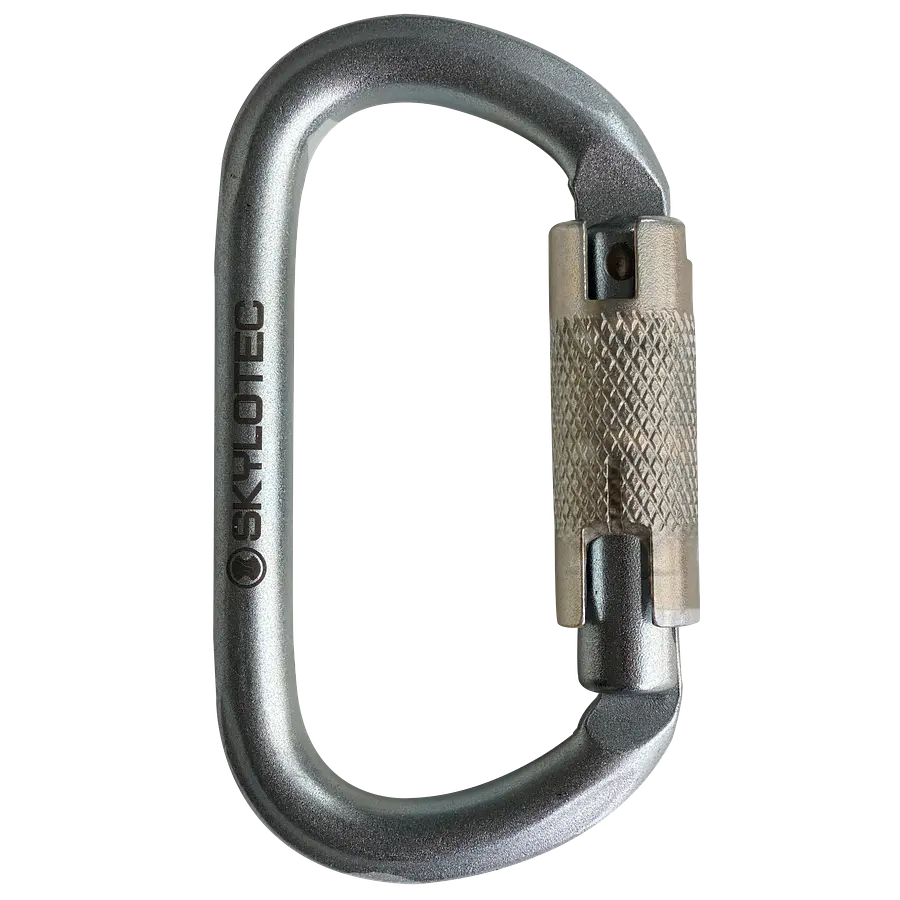 Mosquetón Ovalado Steel Tri – Skylotec