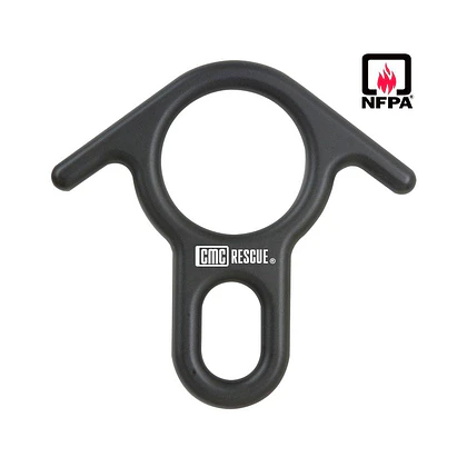 Descendedor – Asegurador tipo 8 Ocho (aluminio) con orejas 11mm (NFPA) – CMC Rescue