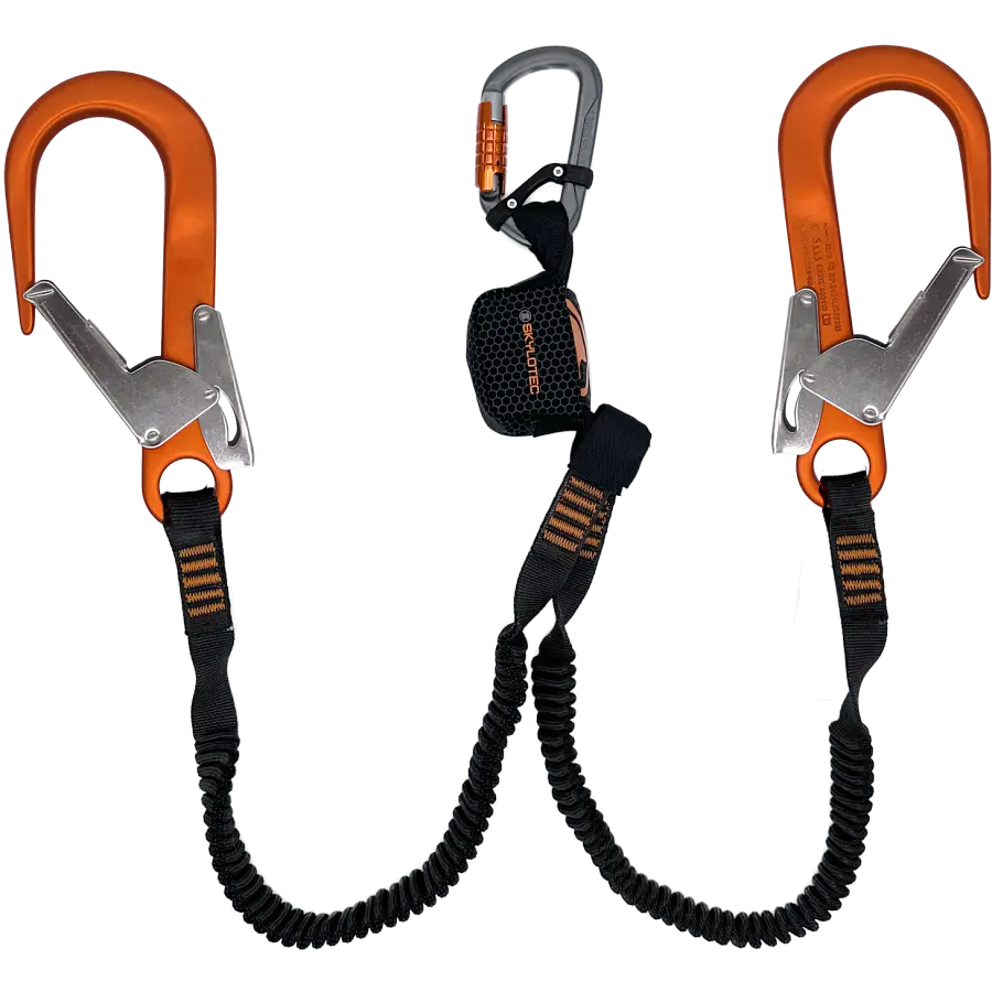 Cola de Vida – NANOLINK FLEX Y dos cintas con conector aluminio 90.1.8 mts EN – Skylotec