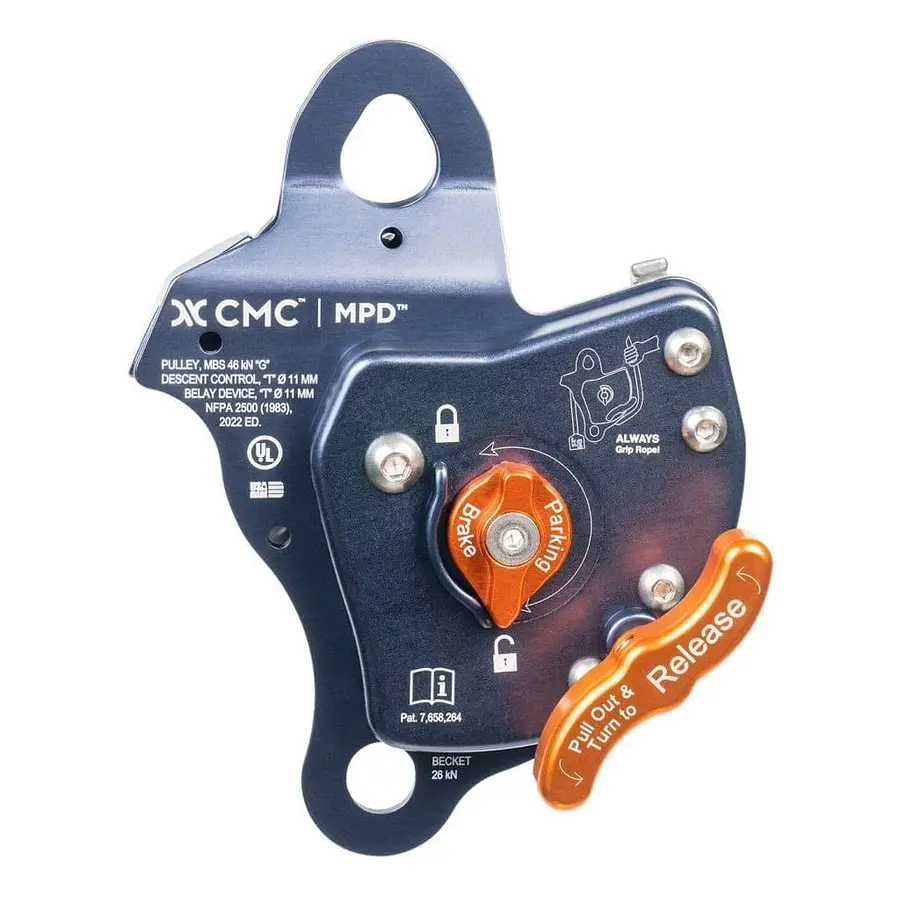 Dispositivo Multipropósito MPD™ 11MM (Polea, Asegurador y Descendedor) NFPA – CMC Rescue
